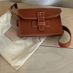 Agnes Baddoo belt sac in honey suite!